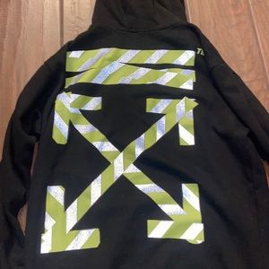 Off White Reflective Crossroad Hoodie